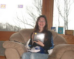 Kailyn's sole present from us was a camera, too.  She hadn't expected that and was absolutely thrilled.  Now she can stop borrowing mine all of the time!