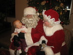 Looking at Santa's beard
