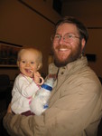 She loved her candy cane -- even though it wasn't open!