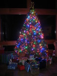 Don used the special night mode to take this pic of the Christmas tree
