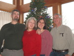 Greg, mom, me, and dad