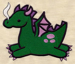 Cute dragon from Urban Threads. Image courtesy of http://www.urbanthreads.com