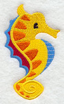 Seahorse purchased from Embroidery Library