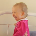 March 5: Brianna catching sight of Connor for the first time this morning