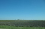 April 8, on the way home: landscape photo taken in Indiana