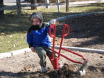 Connor is still digging