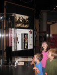 Connor's favorite exhibit: how much blood is in your body?