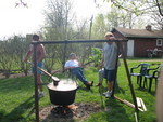 Making chowder