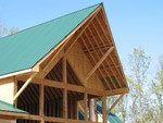 They added another pair of braces supporting the solar overhang