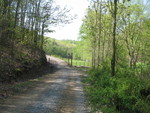 April 30: Gates installed on the lane up to the house