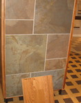 Calais Springs with wood sample