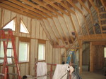 Another view of the loft insulation