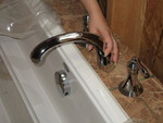 Master bathtub faucet and handles