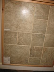 Closer pic of tile labeled Mohave Sunset