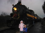 Getting ready to ride the Polar Express