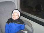 Connor is very excited, too!  He just kept saying, 