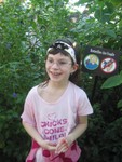 Another shot of Kailyn with her butterfly