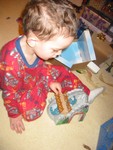 Maeve and Aiden sent Connor a waterfall for his train set