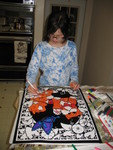 Greg and Amy gave Kailyn two velvet posters for her birthday. She loves them!