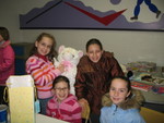 Laura, Gela, Kailyn, and Jenny