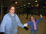 Laura with her mom
