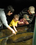 He wanted me to touch them too