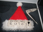 Kailyn's gear for watching Doctor Who