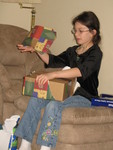 Kailyn was pretty sure she knew what was in this box, once she thought about it!