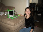 It's turning out that K is just the perfect age for the laptop. She's figuring everything out and loving every minute of it.