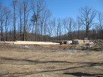 January 21: Lumber at the build site