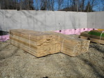Large stacks of 2x4s