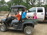 Robbie taking the kids for a ride