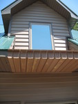 Another view of the pergola