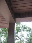 July 14: Screened porch post position adjusted to better accomodate screens