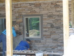 Stonework is coming along beautifully