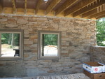 Patio stonework