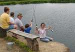 Kailyn caught another fish