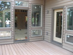Deck view toward the living room