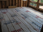 PEX tubing in our bedroom