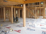 Another pic of the Tyvek on the floor