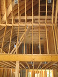 Pull-down attic ladder