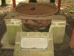 This salt kettle was buried during the Civil War to keep Federal troops from finding it -- and wasn't found again until 1961.