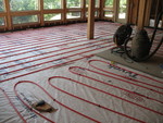 PEX is all fully laid now