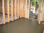 Entry hall after 2nd smoothing