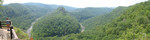 Panorama from the second overlook
