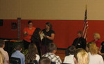 This one was for her performance on the academic team at the regional level