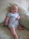 June 8: Brianna on my bed