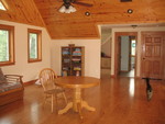 Decorating pictures! Loft, looking east