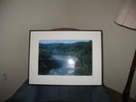 Picture of Cumberland Falls Don's parents gave us as a housewarming gift. It's really gorgeous!