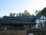 Solar hot water tubes and PV panels